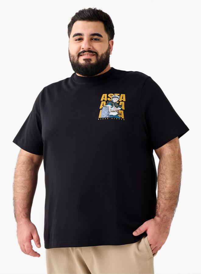 Maxim Men Regular Fit Crew Neck Short Sleeves Asta Print T-shirt - Image 3